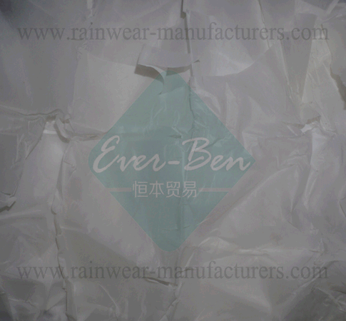 Biodegradable materials for rain ponchos